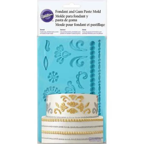 Wilton silikonová forma Damask Oblíbený