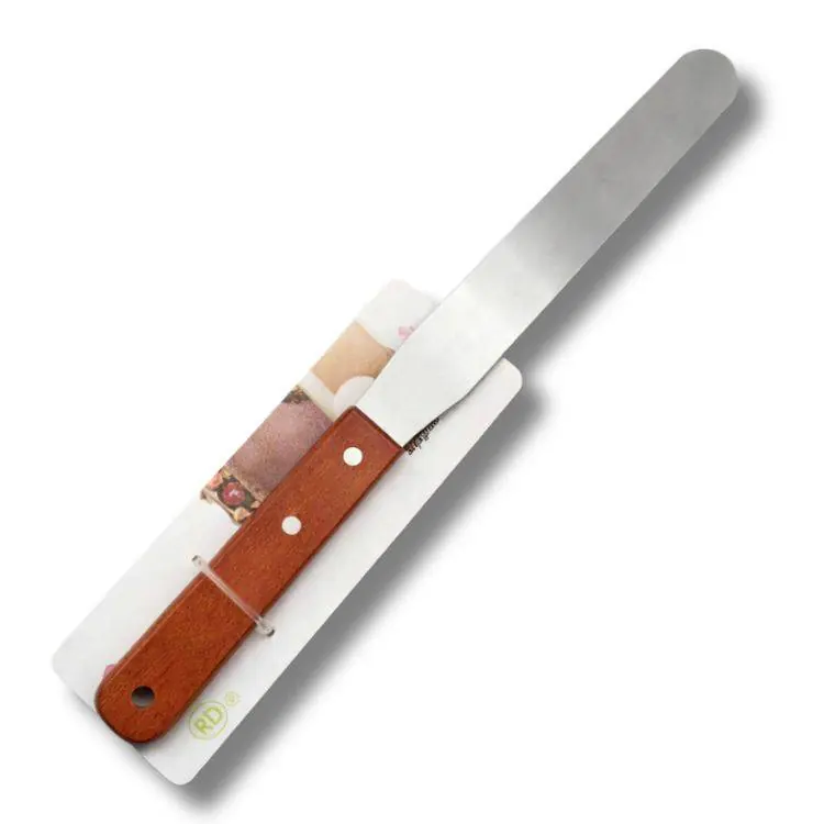 Zlevněný Paleta rovná s dřevěnou rukojetí 37 cm