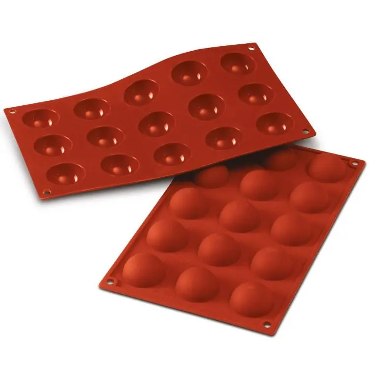 Silikonová forma na polokoule Silikomart 4 cm (na 15 ks) Must-Have