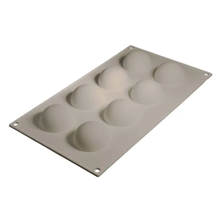 Silikonová forma na pečení/na mražené dezerty Cesil Polokoule 5 cm (na 8 ks) Značkový