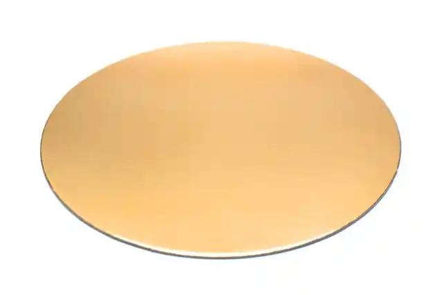 Podložka pod dort zlatá tenká rovná kruh 16 cm (1 ks) Dokud Zásoby Vydrží