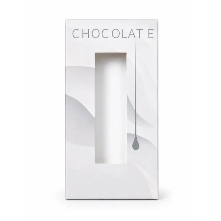 Krabička na čokoládu s okénkem Chocolate White (16,5 x 8,5 x 1,7 cm) Víkendová Akce