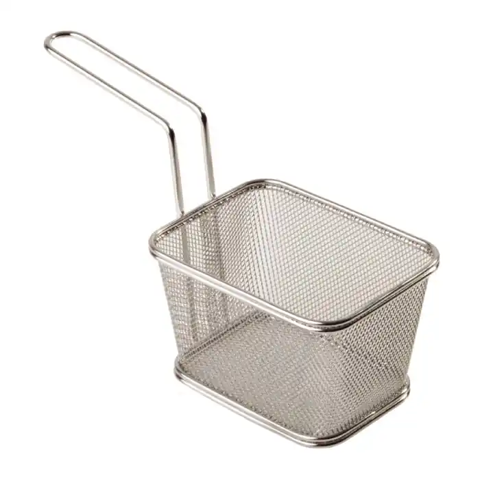 Servírovací fritovací košík 13 x 10,5 cm, výška 9 cm Oblíbený