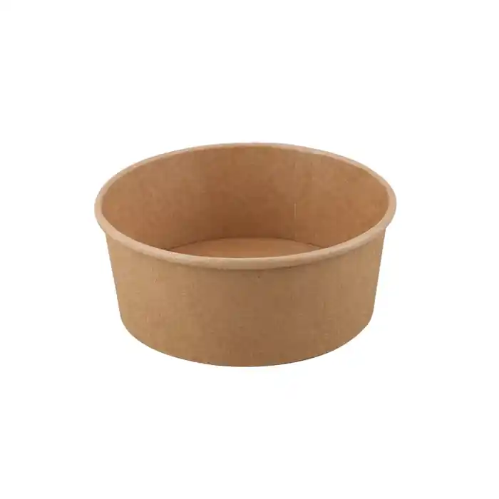 Jen Po Omezenou Doba Papírová miska KRAFT, hnědá, 1300 ml, pr. 184 mm, 50 ks