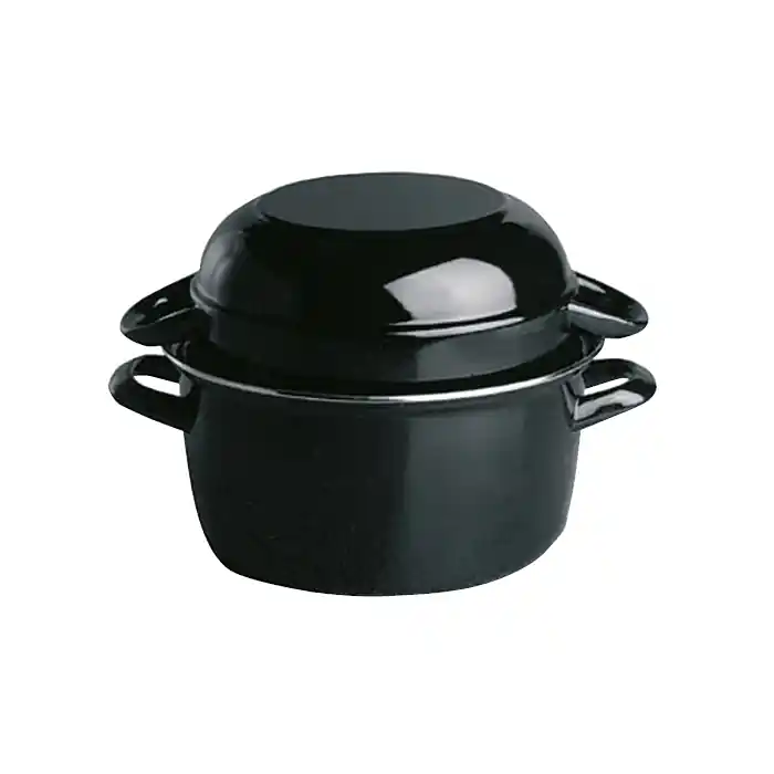 Must-Have hrnec na mušle servírovací pr. 18 cm pro 1 kg mušlí smalt černý