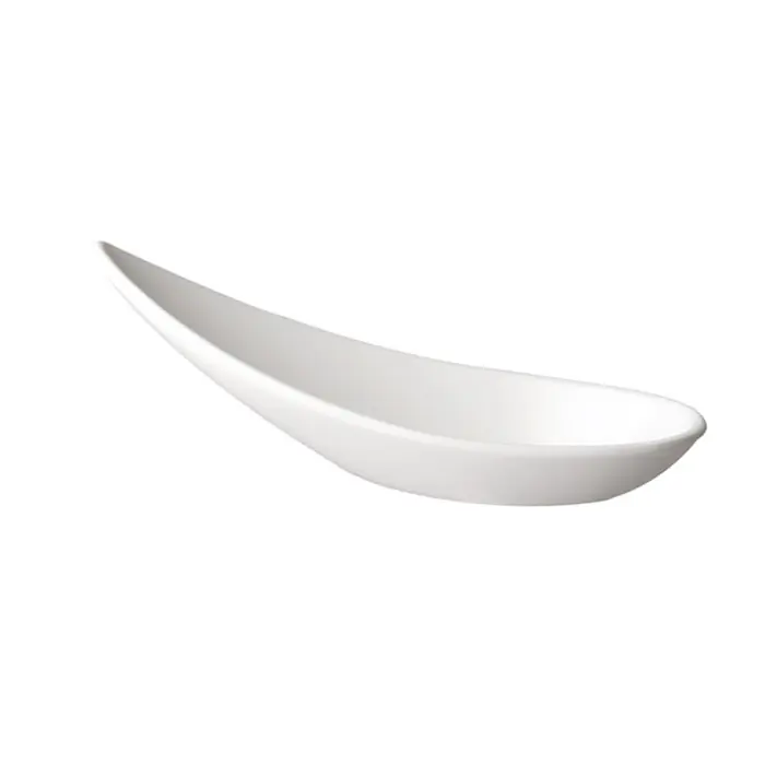Akce Melaminová lžička na jednohubky MING HING 11 x 4.5 cm, bílá