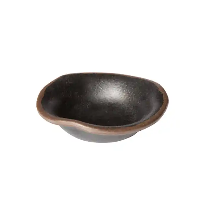 Omezená Nabídka miska MARONE, melamin, černá, pr. 11,5 cm, v. 3 cm, 0,04 l