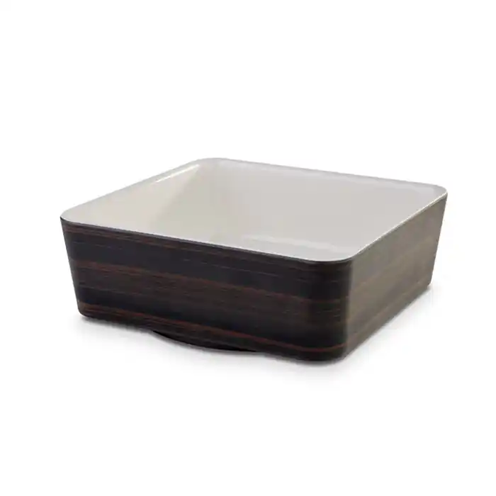 miska UNIVERSAL melamin, 20 x 20 cm, v. 7 cm hnědobéžová Super Cena