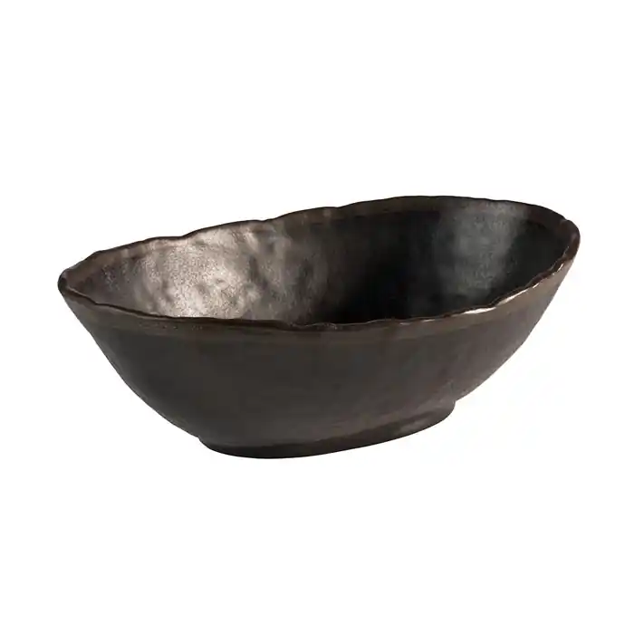 miska MARONE, melamin, černá, 27,5 x 19 cm, v. 9 cm Speciální Cena