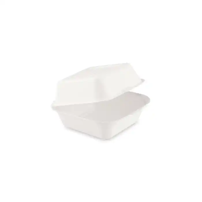 Ověřený Box na hamburger, BIO cukrová třtina, 152 x 150 x 78 mm / 50 ks