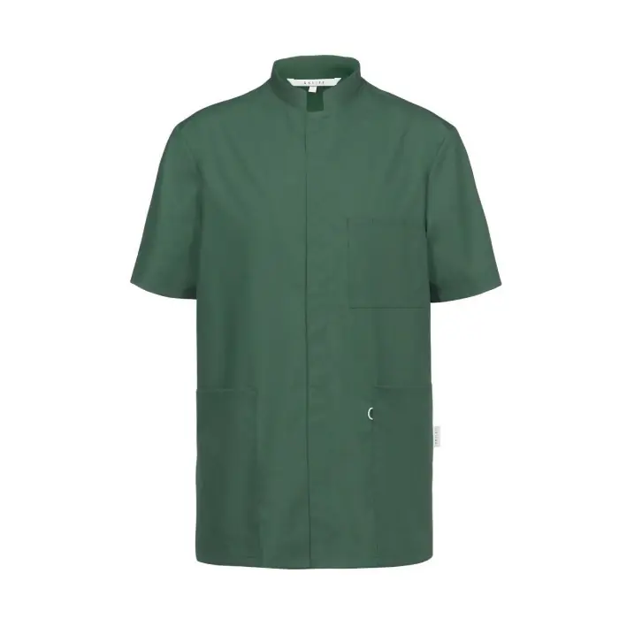 Značkový Unisex tunika, regular fit, tmavě zelená, vel. L