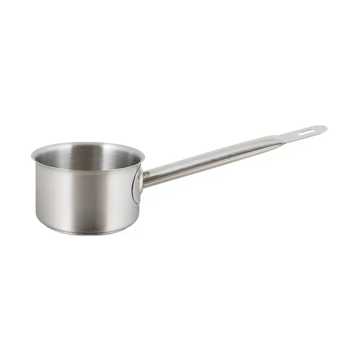 Ověřený Nízký nerezový rendlík STANDARD 0,8l, 12 cm