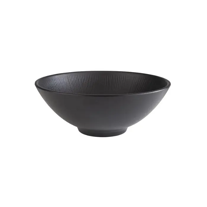 miska NERO, melamin, černá, pr. 24 cm, v. 9 cm Víkendová Akce