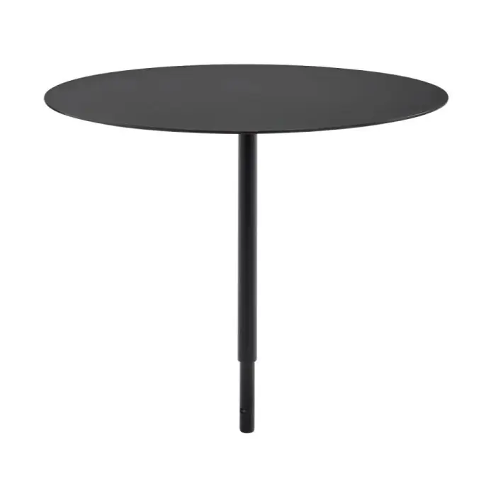 Kulatý podstavec VALO, průměr 25 cm, černý kov Akce