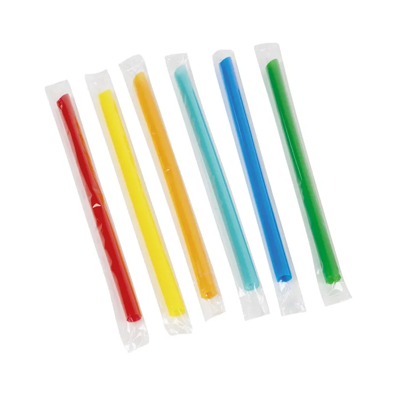 brčka opakovaně použitelná BUBBLE TEA 12/210mm 250ks mix barev, hyg.bal. Nejprodávanější