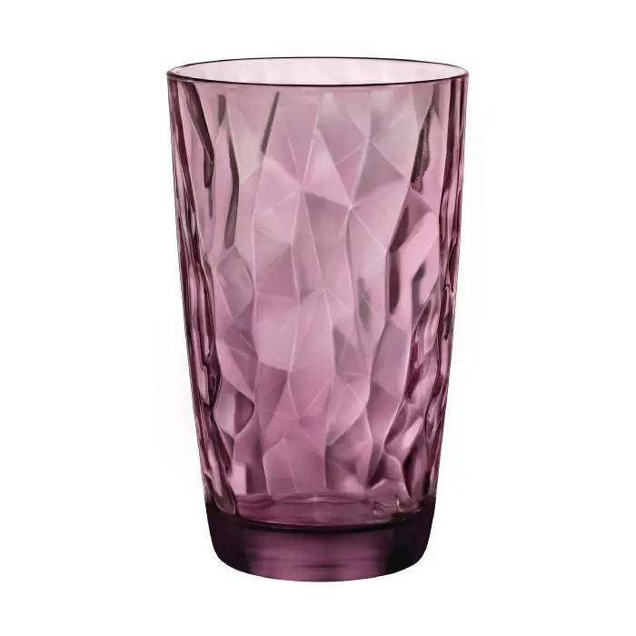 Sklenice long drink DIAMOND 470 ml fialová/Purple Cenový Hit