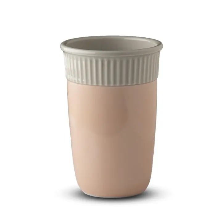 DOUBLEWALLS Porcelánový dvoustěnný šálek, světle růžový, 300 ml Nízká Cena