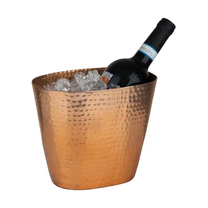 Ihned K Objednání Chladič na sekt 20,5 x 14 cm v 17 cm alu barva měď