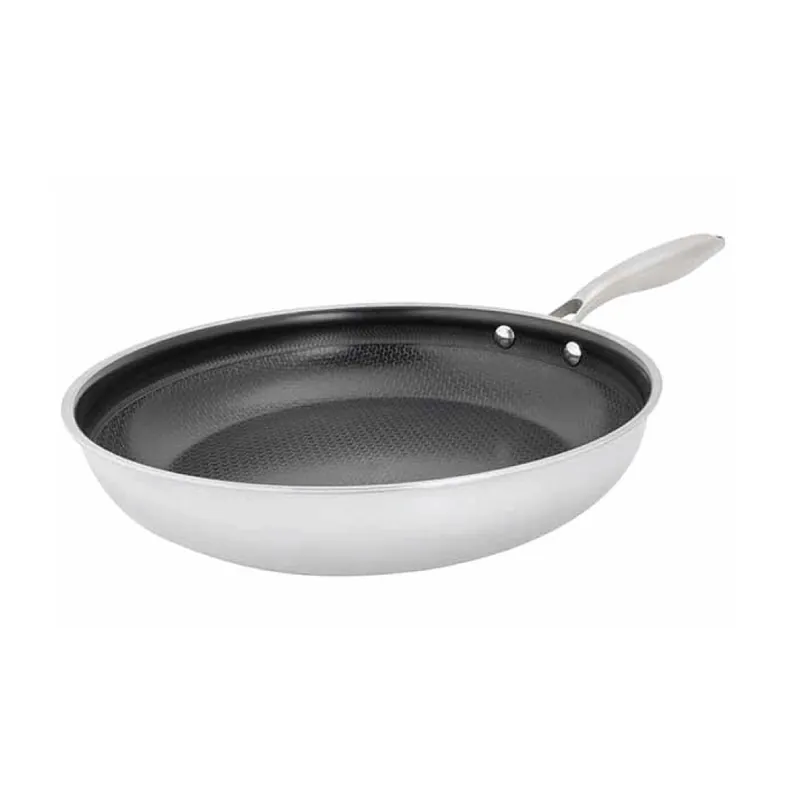 Nerezová pánev s nepřilnavým povrchem HEXAPRO, 24 cm Levný