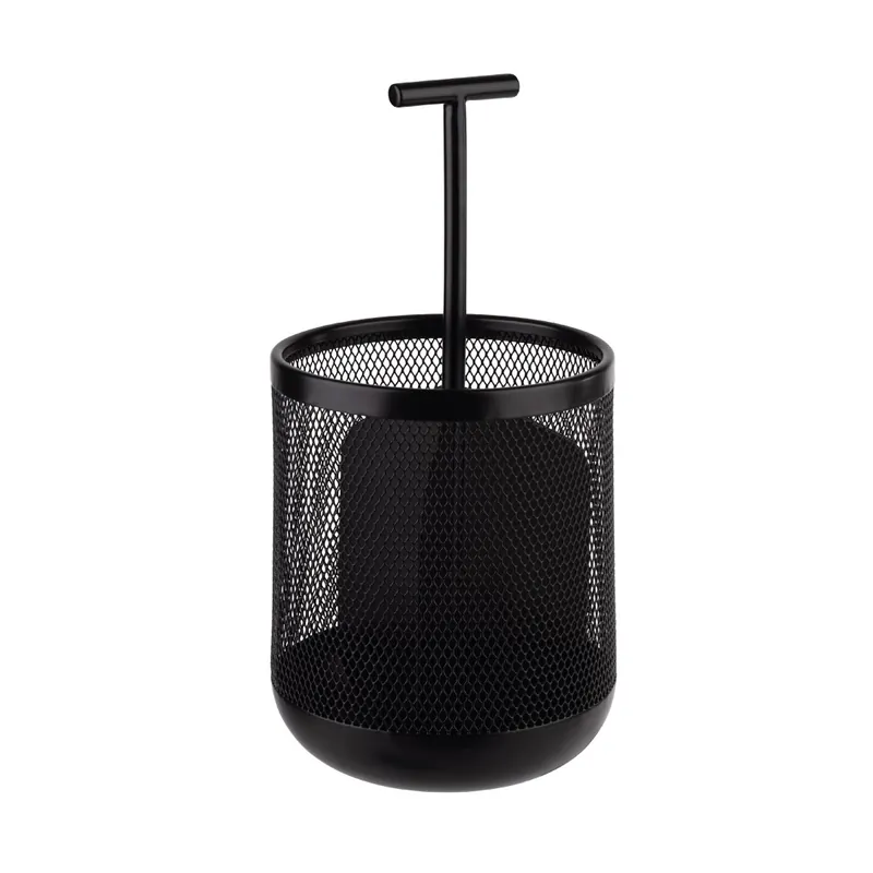 zásobník na příbory, DART, kov, černá, pr. 12 cm, v. 25 cm Speciální Cena