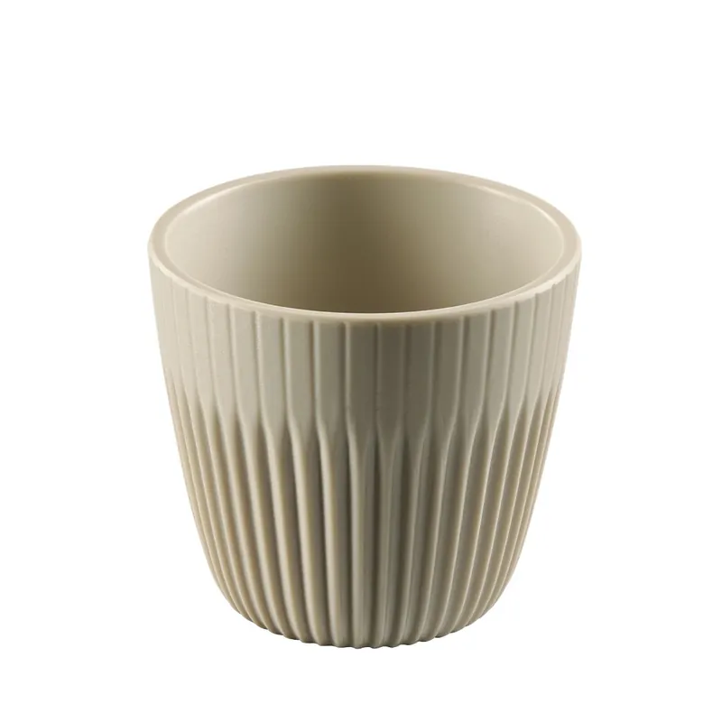 Bezpečná Platba Sada misek LINEO, 6 ks, melamin, šedá, pr. 7 cm, v. 6,5 cm, 90 ml