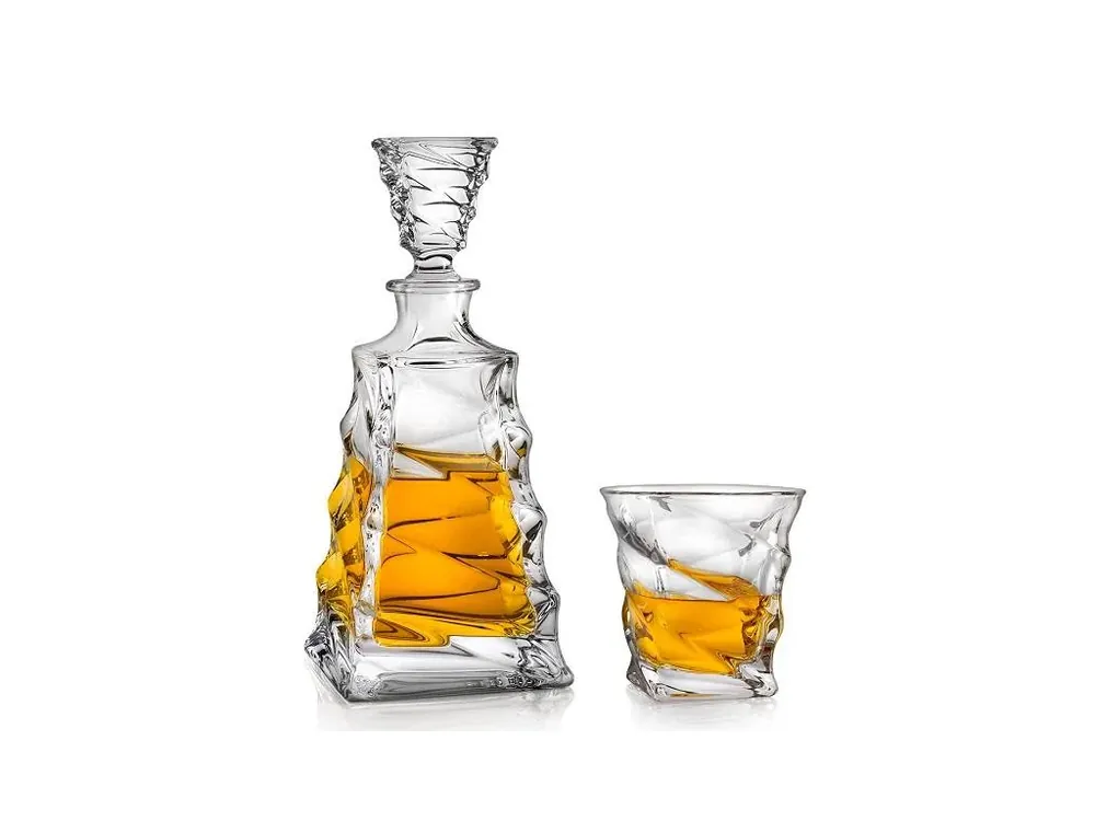 Crystal Bohemia Casablanca whisky set (1+6) Aktuální