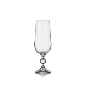 Novinka Crystalex Sklenice na šumivé víno Claudia 180 ml 6 ks