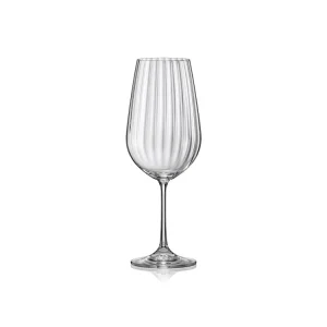 Vysoce Kvalitní Crystalex sklenice na víno Waterfall 550 ml 6 ks