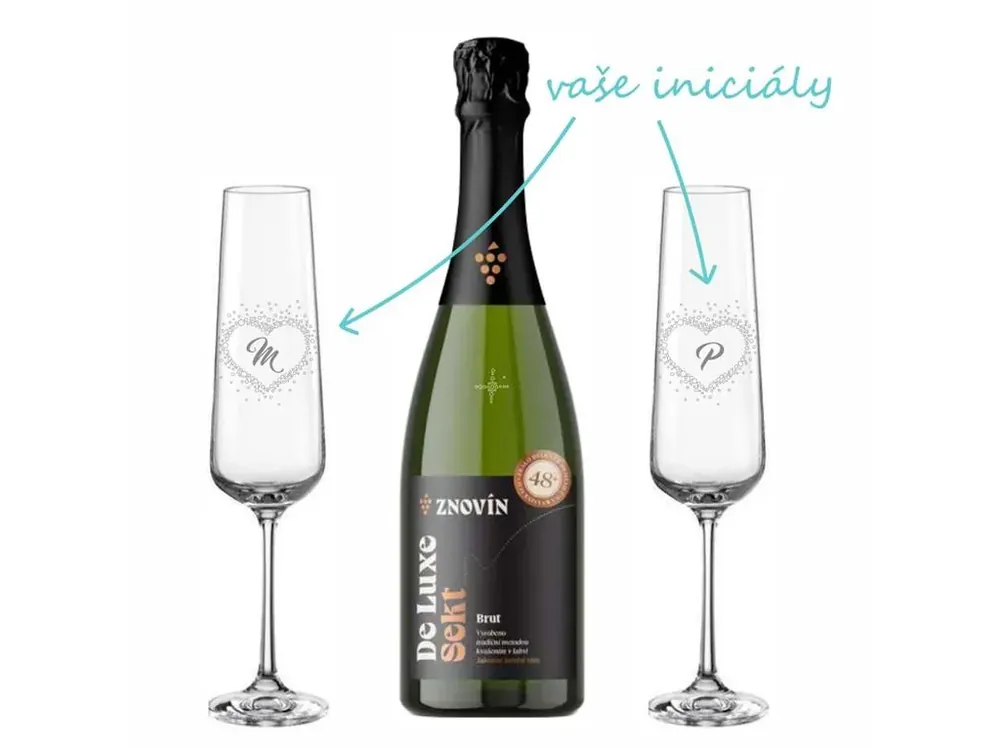 DELUX BRUT pískovaná sada V srdci (1+2) Dokud Zásoby Vydrží