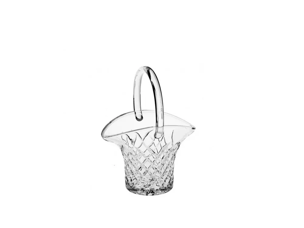 Crystal Bohemia Diamond skleněný košík 230 mm Nakupujte Hned