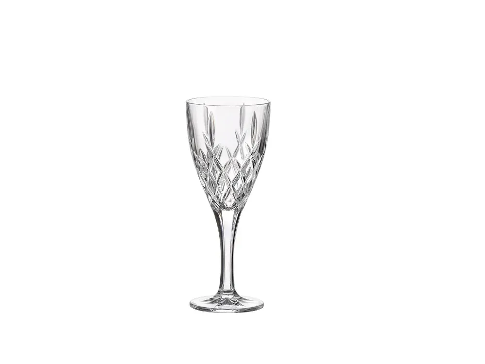 Značkový Crystal Bohemia Sklenice na víno BRIXTON 320 ml, 6 ks