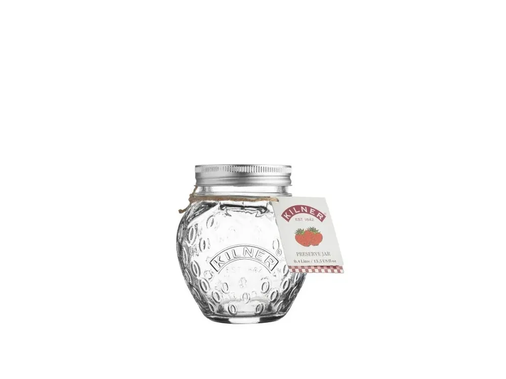 Časově Omezené Kilner Strawberry zavařovací sklenice Jahoda 0,4 l