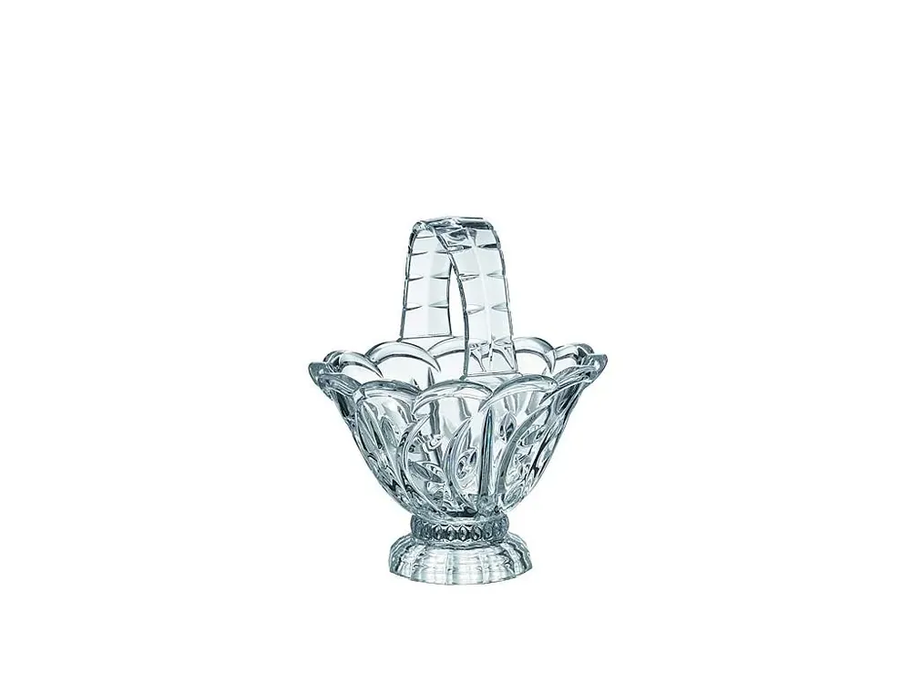 Cenově Výhodný Crystal Bohemia skleněný košík 215 mm