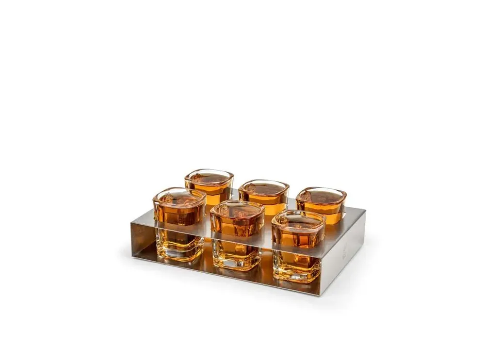 Leopold Vienna sklenice na panáky s tácem 50 ml 6 ks Přímo Od Výrobce