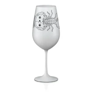 Odeslání Ihned Crystalex sklenice Zvěrokruhy Štír bílá 550 ml