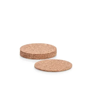 Levný Zeller podtácky kulaté korek 9,5 cm 6 ks