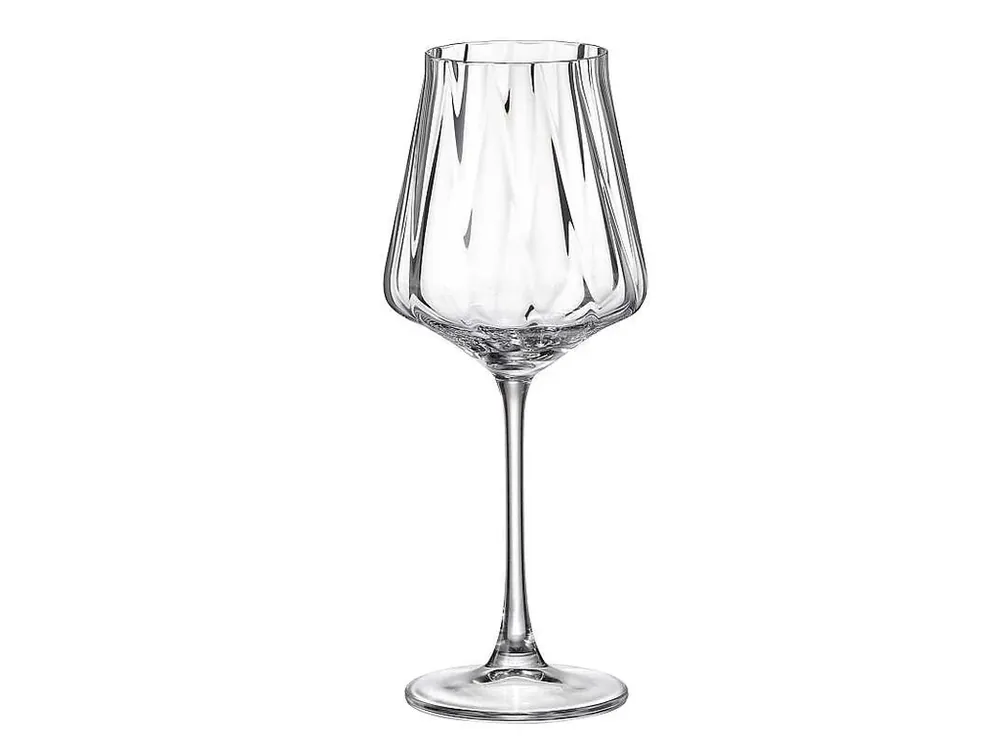 Sleva Crystal Bohemia Cettia optic sklenice na víno 480 ml 6 ks