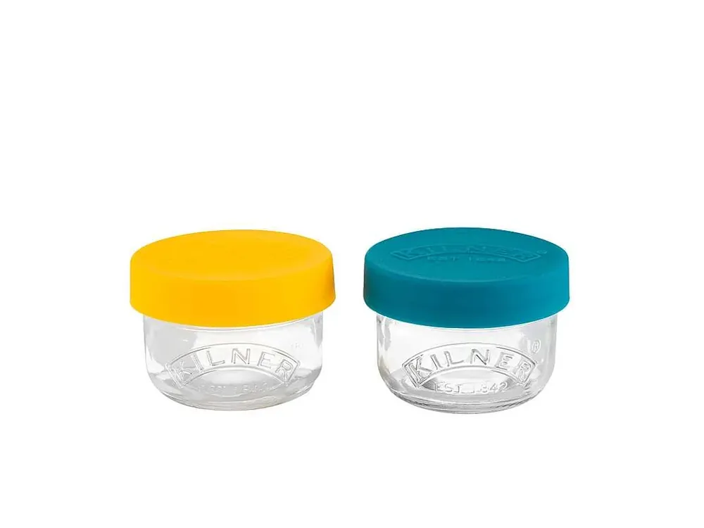 Levný Kilner mini dózy na svačinu 2×125 ml