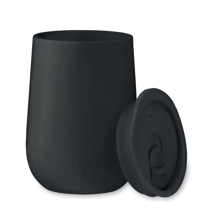 Plastový termohrnek GO, 300 ml - černá Objednat Nyní