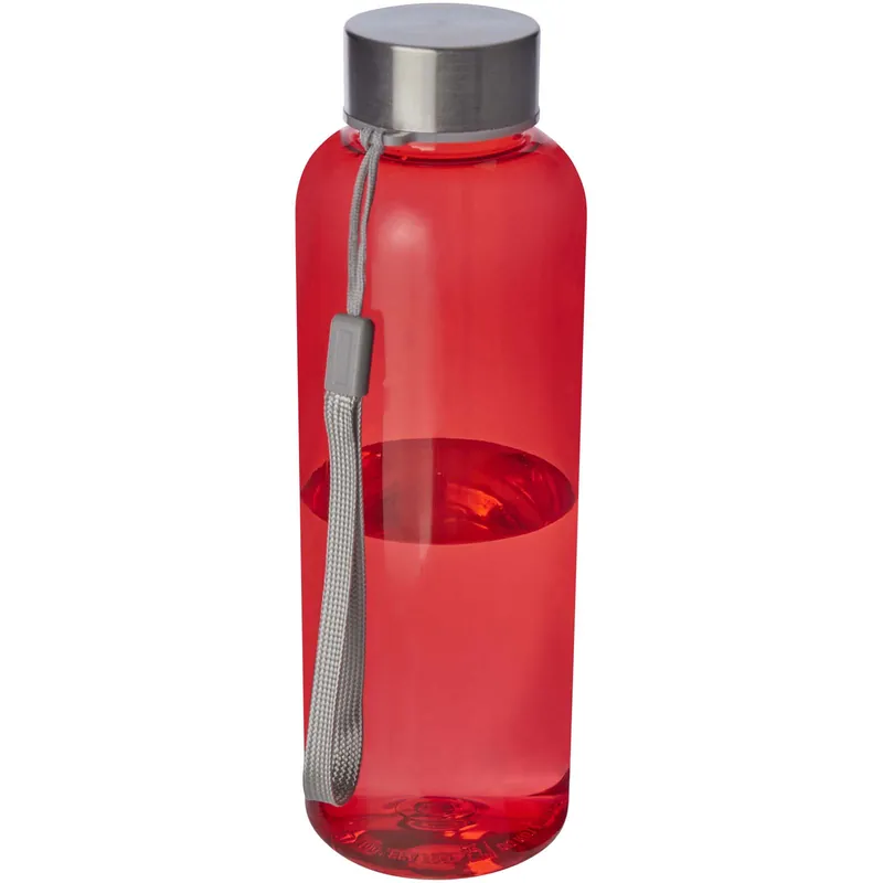 Plastová sportovní lahev Bodhi z recyklovaného materiálu, 500 ml - transparent red Rychlé Dodání