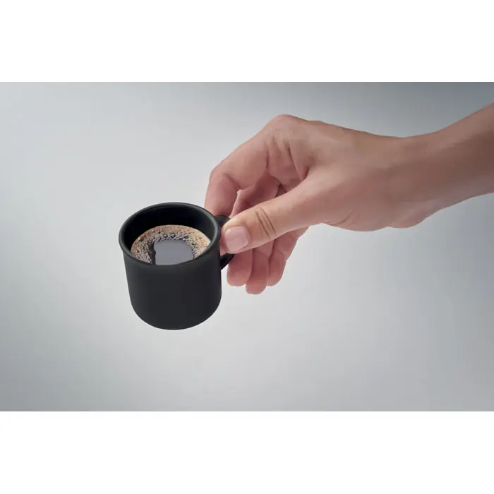 Keramický šálek na espresso ESPRES, 40 ml Černá Speciální Cena