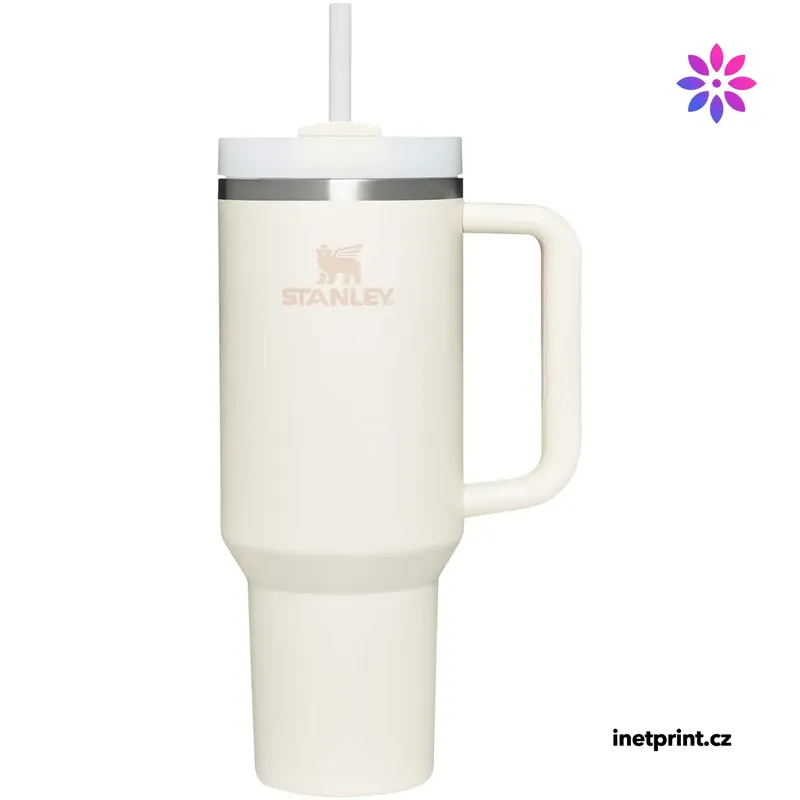 Termohrnek Stanley® Quencher H2.0, 1200 ml - cream Zlevněný