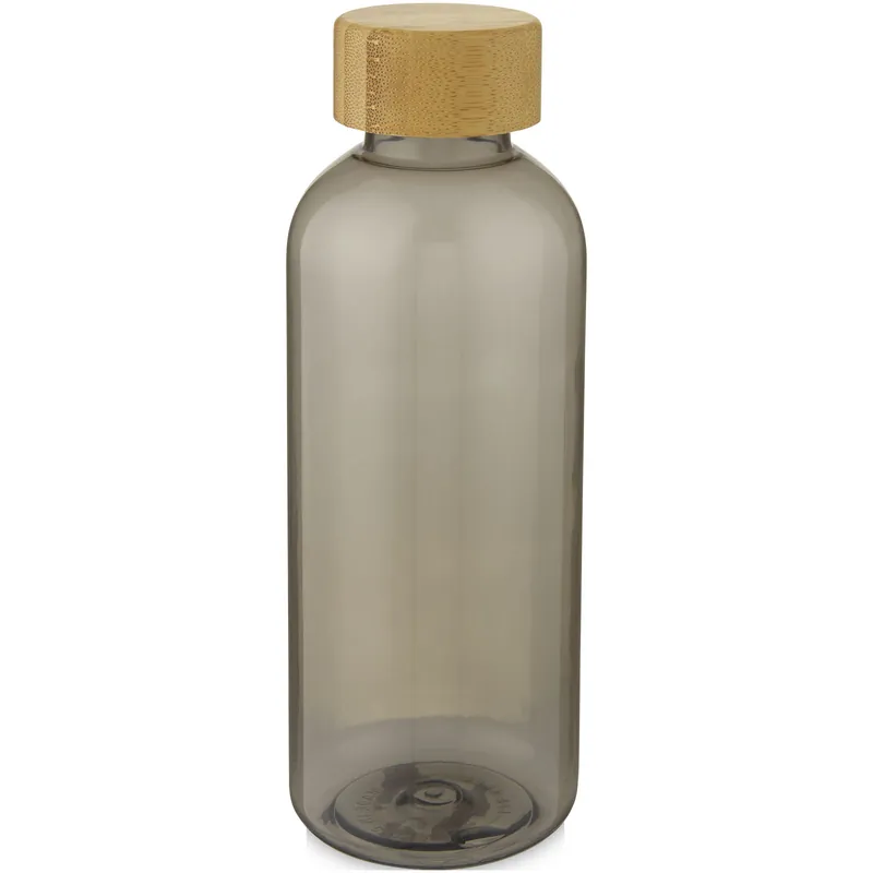 Plastová sportovní lahev GLACING z recyklovaného plastu, 650 ml - transparent charcoal Top Prodej