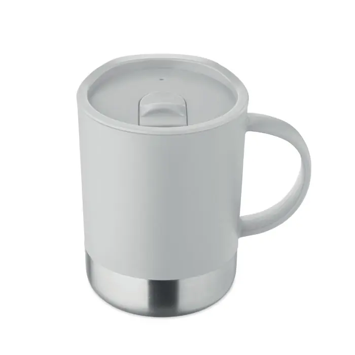 Vysoce Kvalitní Plastový hrnek BEAKER, 300 ml - šedá