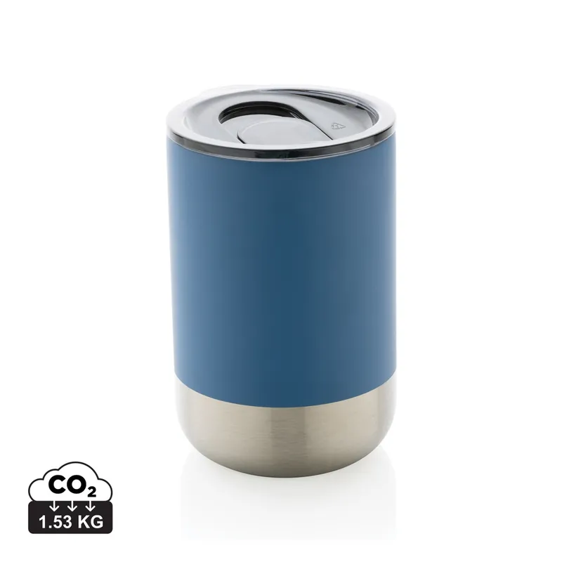 Nerezový termohrnek MEZEL z recyklované oceli, 360 ml - modrá Přímo Od Výrobce