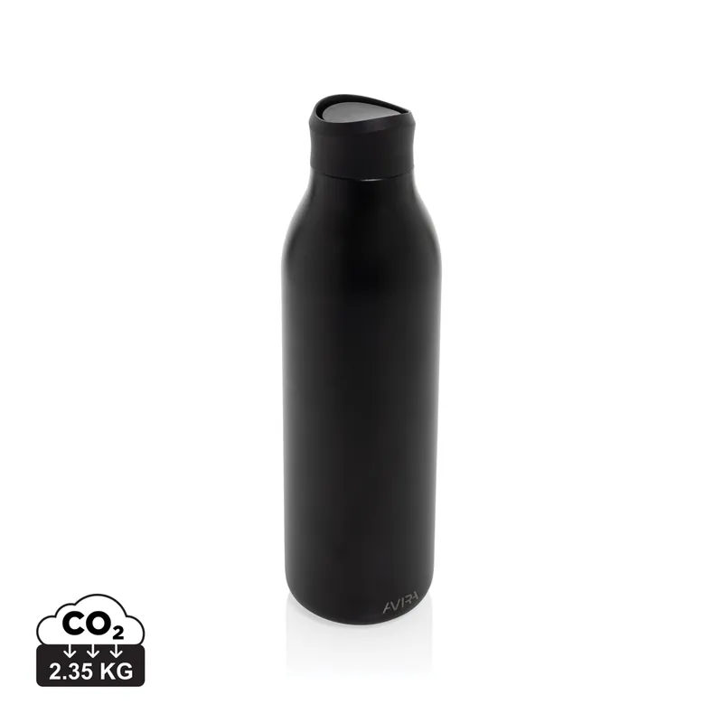 Lahev na vodu 600ml Avira Alok z RCS recykl. nerezové oceli Černá Nejlepší Cena