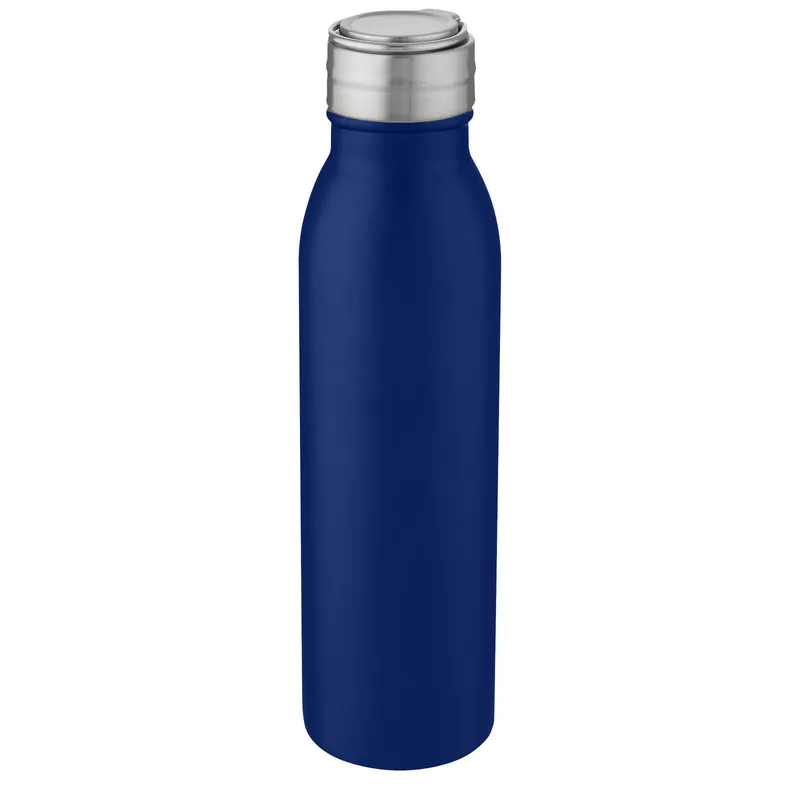 Kovová sportovní lahev DENOCK s kovovým poutkem, 700 ml - dark blue Akční Cena