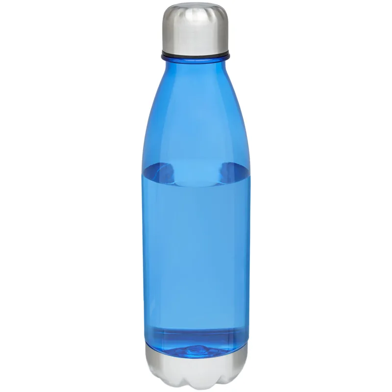 Sleva Plastová sportovní lahev WHITING, 685 ml - transparent royal blue
