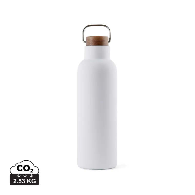 Termo lahev VINGA Ciro 800ml z RCS recykl. oceli - bílá Vrácení Zdarma