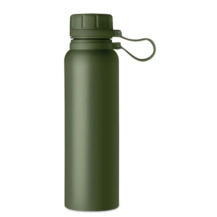 Kovová lahev s dvojitou stěnou ONTO, 780 ml - tmavě zelená Expresní Doručení